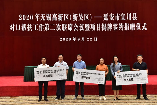 兰州文昊知识产权咨询有限公司科技对口帮扶宜川县丹州街道进行爱心捐赠